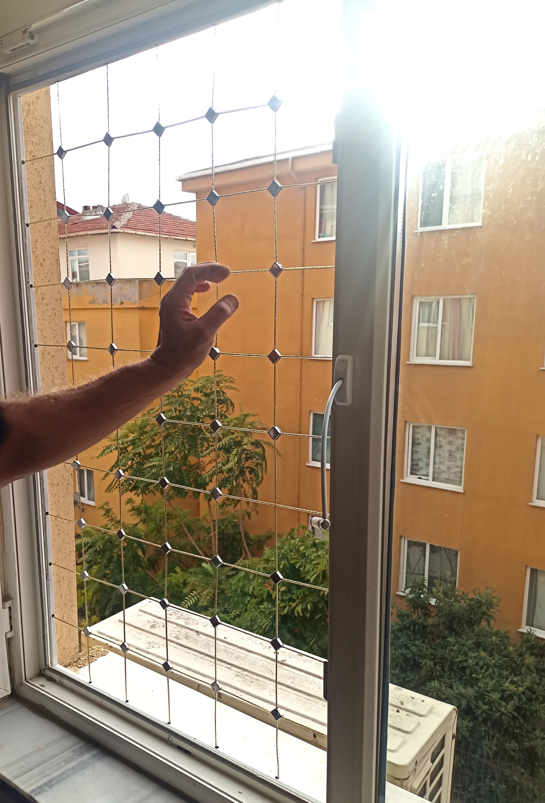 Pencere Güvenlik Ağı Sistemi Modelimiz